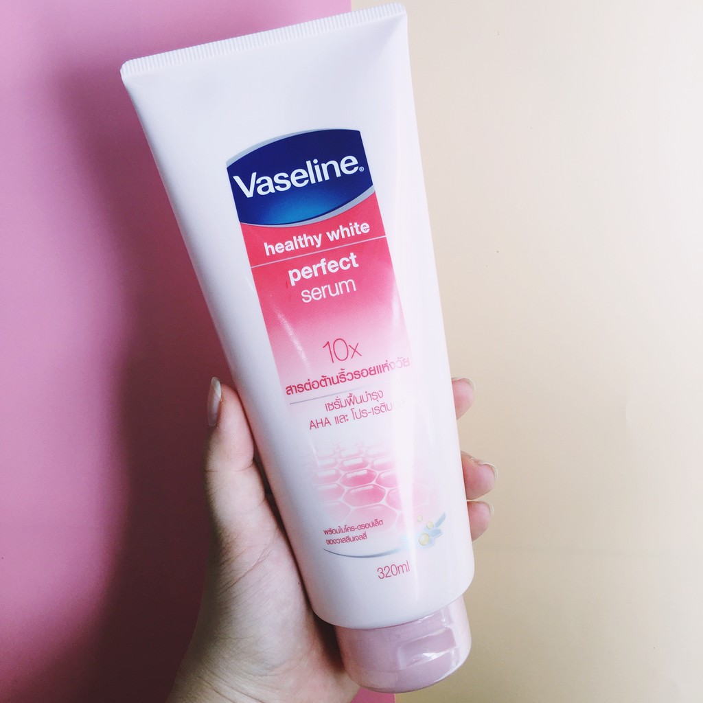 Sữa dưỡng thể trắng da Vaseline Healthy White Perfect Serum 50x