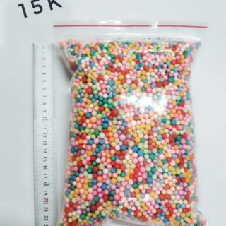HẠT XỐP MÀU TÚI ZIP