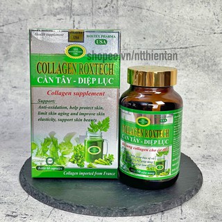 Viên uống COLLAGEN DIỆP LỤC CẦN TÂY hỗ trợ giảm cân, làm đẹp da – Hộp 60 viên