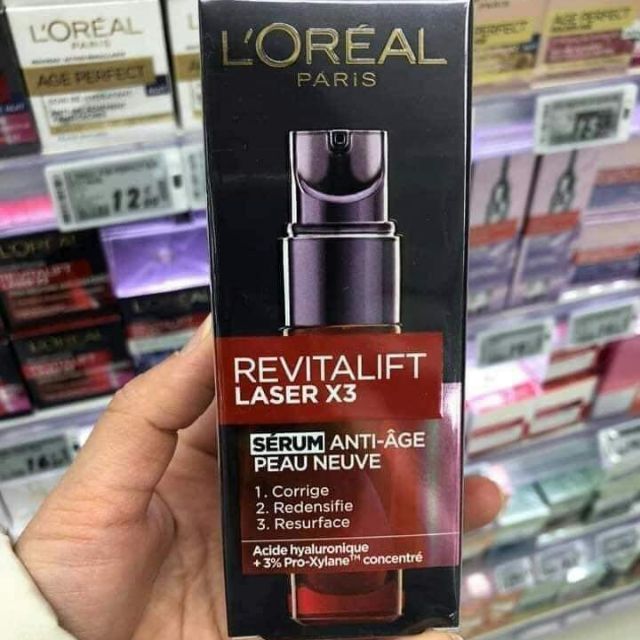 Serum chống lão hóa da Loreal Revitalift Laser ×3