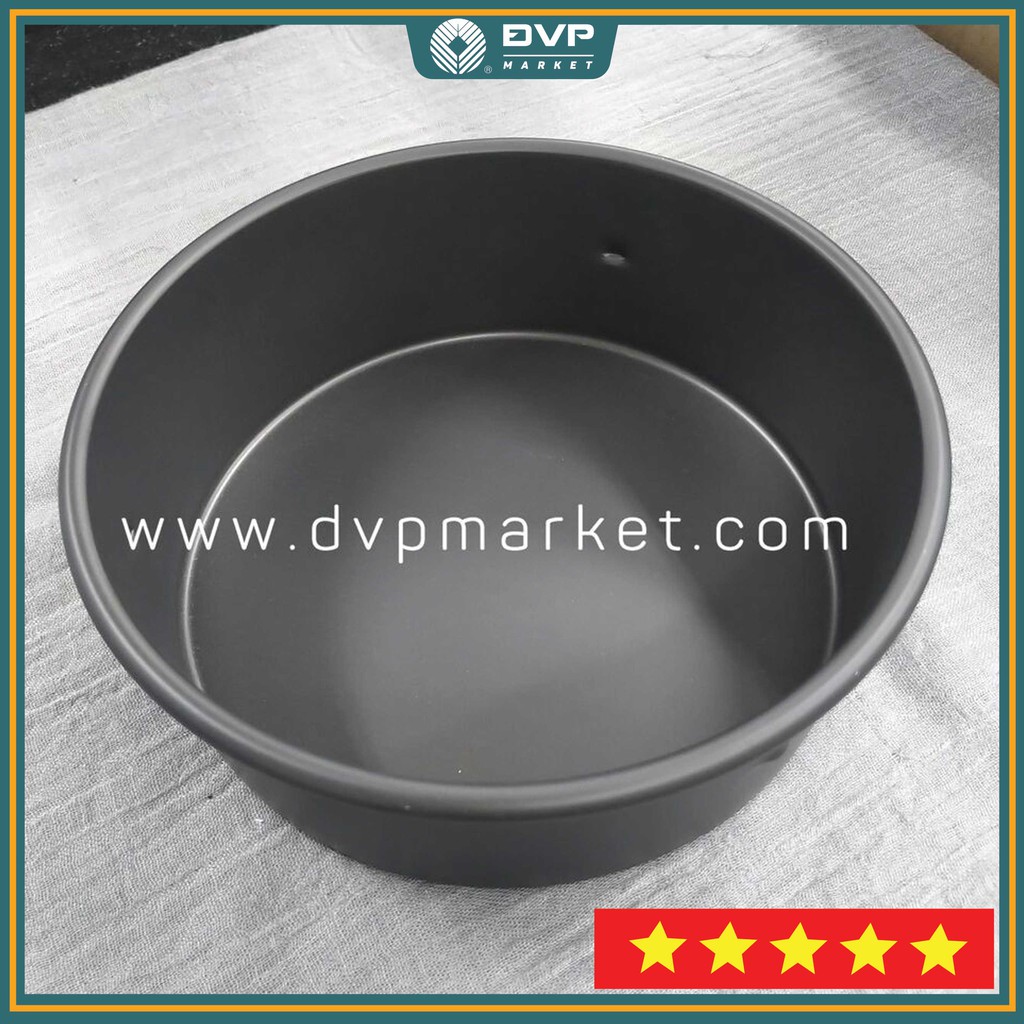 Khuôn bánh tròn đáy liền chống dính 6-7-8 inch