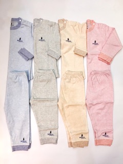 Bộ nỉ cotton Bambola cài vai