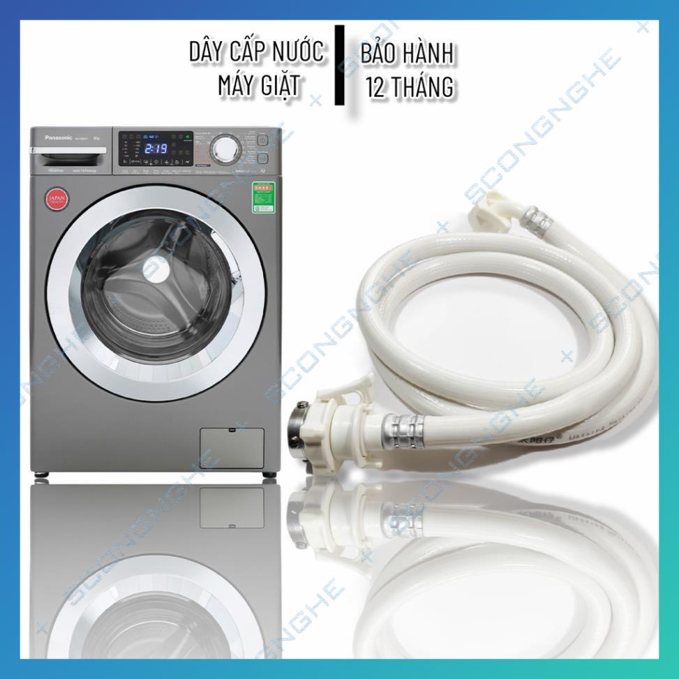 Dây cấp nước máy giặt đa năng nhựa dẻo, chịu áp lực cao 1,5m phù hợp mọi máy giặt