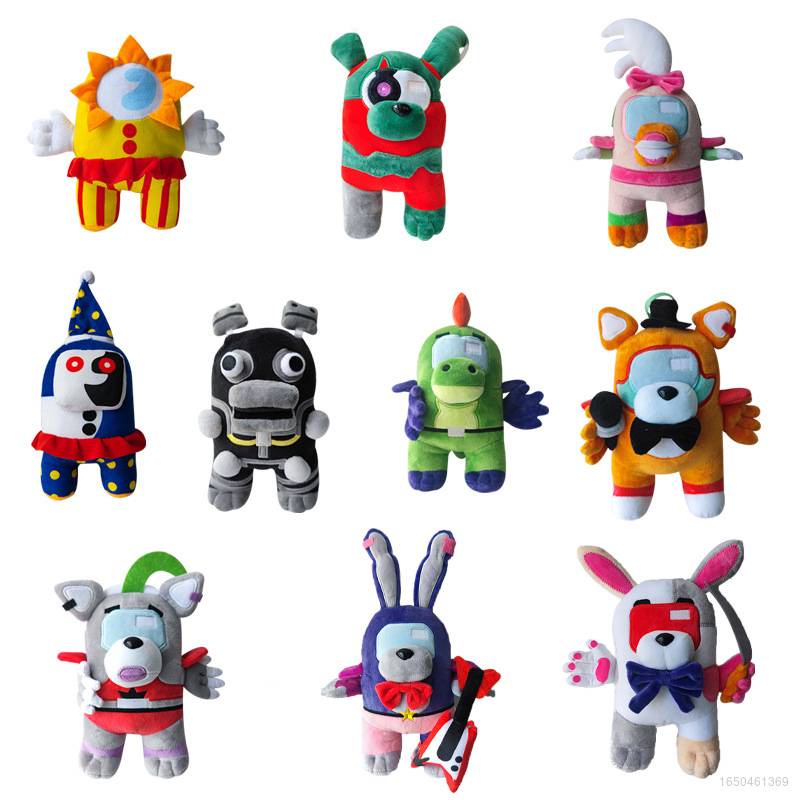 Búp Bê Nhồi Bông Jason FNAF Security Breach Jointly Among us Làm Quà Tặng Cho Trẻ Em