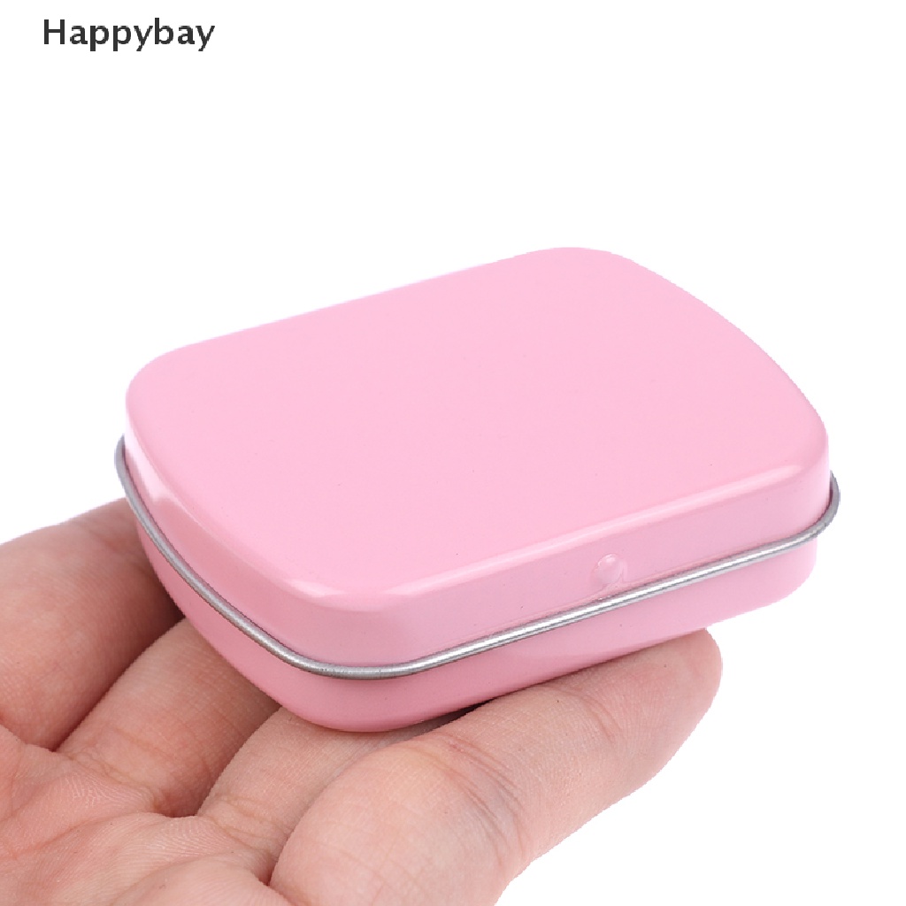 Hộp Đựng Thuốc Nắp Lật Bằng Thiếc Rỗng Cỡ Nhỏ Dùng Đựng Kẹo Chìa Khóa Đang Giảm Giá