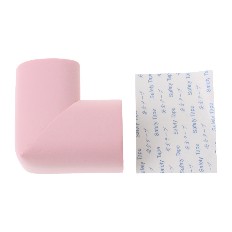 Miếng bọc cạnh bàn hình chữ L bằng cao su mềm bảo vệ an toàn cho bé