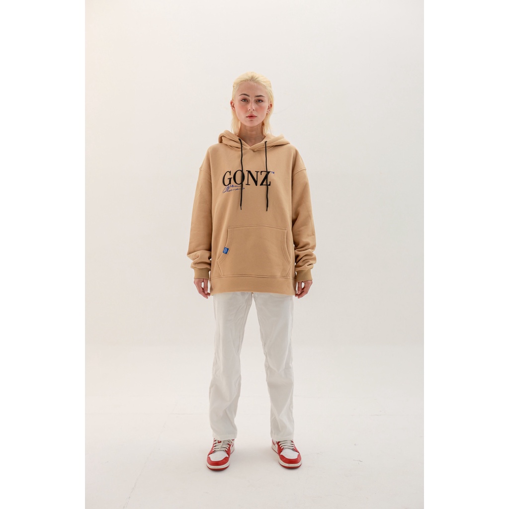 Áo Hoodie Nỉ Form Rộng Phong Cách Thu Đông - Hoodies 01 - Màu Kem | BigBuy360 - bigbuy360.vn