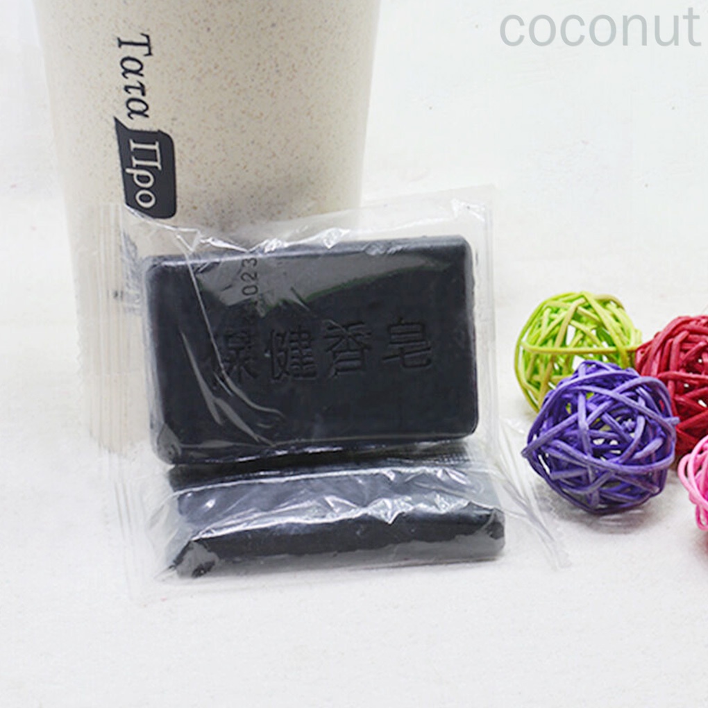 Xà phòng đá tourmaline hoạt tính màu đen dành cho rửa tay tắm rửa toàn thân