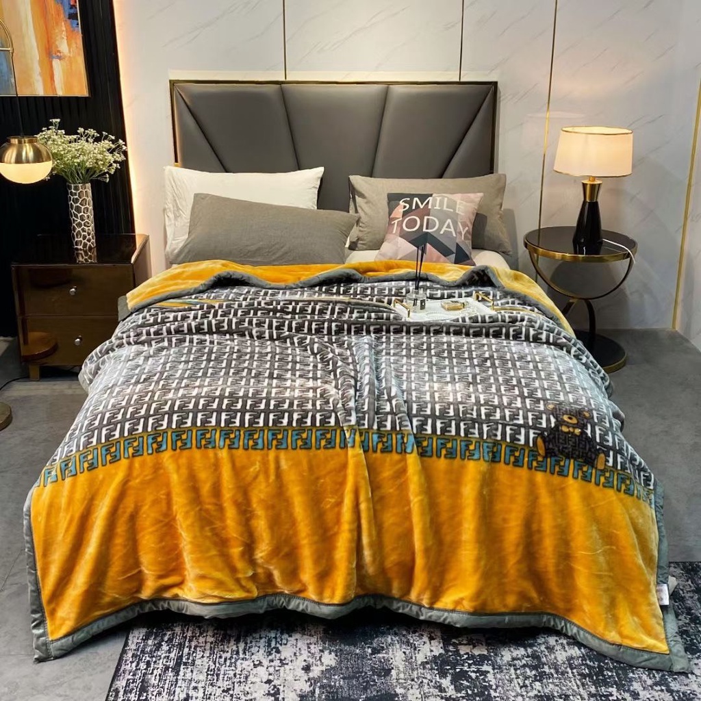 Chăn tuyết nỉ nhung mềm min 3.2kg