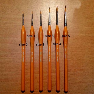 Cọ Vẽ Tranh HAND ZBS2 đầu tròn [ALL FULL SIZES]