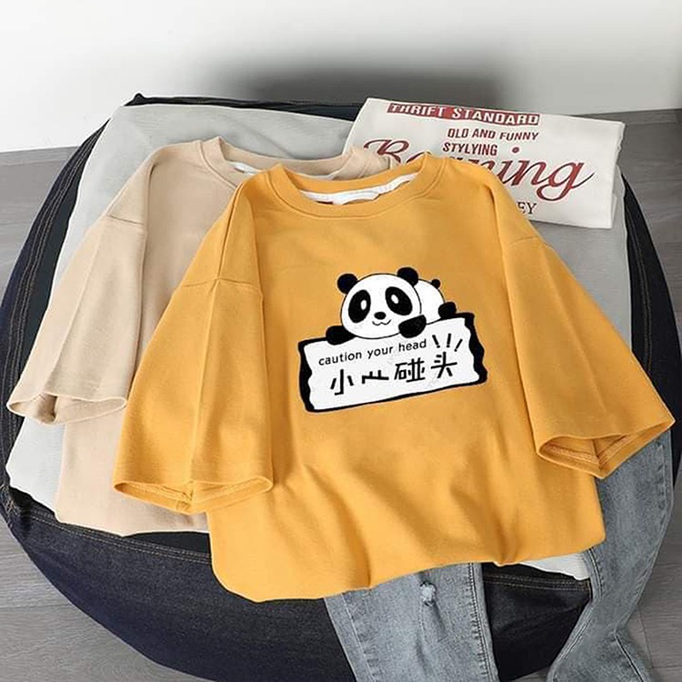 Áo thun nữ tay lỡ phông form rộng cao cấp chất Cotton oversize siêu dễ thương cực đẹp giá rẻ A01 | BigBuy360 - bigbuy360.vn