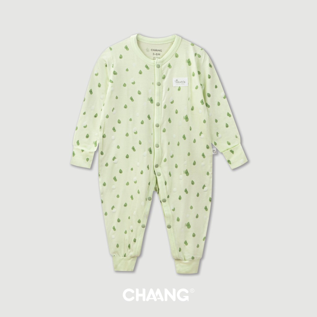 [CHAANG] Body dài tay cúc giữa hãng Chaang, BST Chaang Summer 2021, quân áo trẻ em Chaang cotton an toàn cho bé