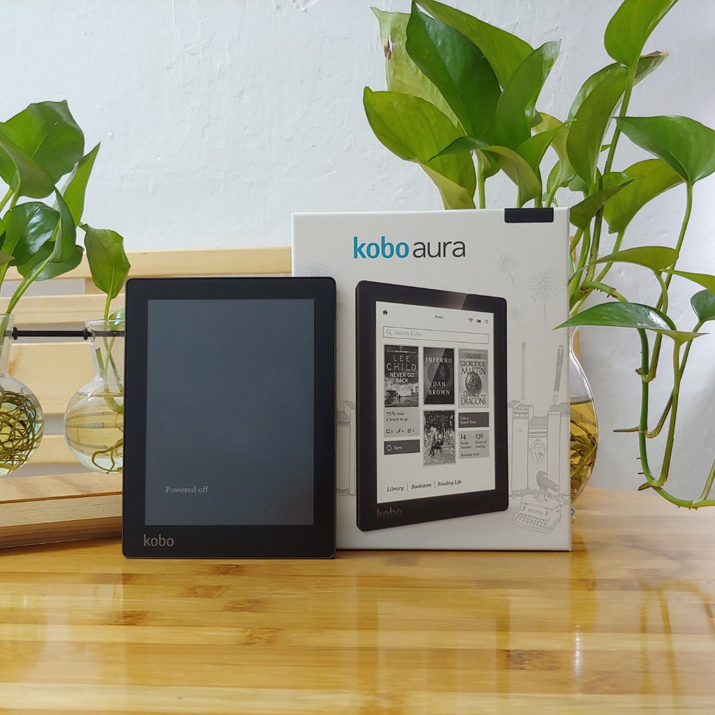 Máy đọc sách KOBO AURA màn hình phẳng 6inch có đèn nền | BigBuy360 - bigbuy360.vn