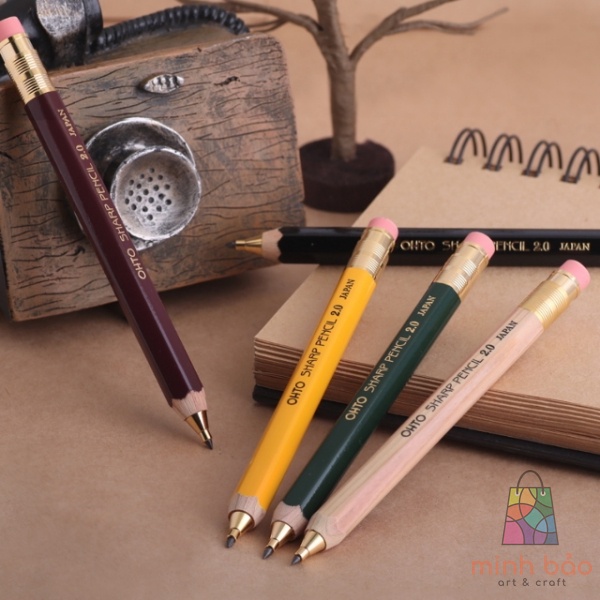 BÚT CHÌ BẤM CAO CẤP OHTO SHARP PENCIL 2.0MM APS-680E (THƯƠNG HIỆU BÚT CAO CẤP NHẬT BẢN)