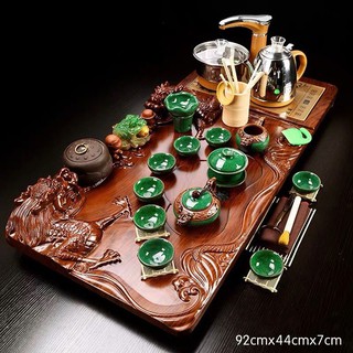 Bàn trà điện. Song Long Hý Thủy,sản phẩm cao cấp