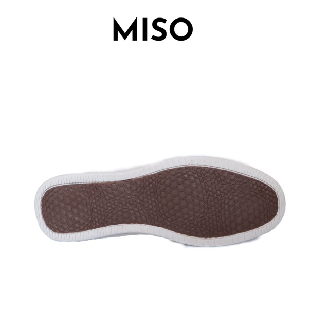 Giày slipon nữ thời trang đế bằng basic da thật êm mềm ôm chân đi làm đi chơi dạo phố MISO M034