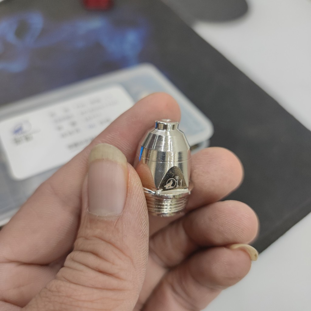 [Hộp 10 cái] Chụp Bép cắt vòi phun plasma P80 - 1.1 Blackwolf - Thương hiệu Sói đen - Phụ kiện máy cắt plasma (Hàng chuẩ