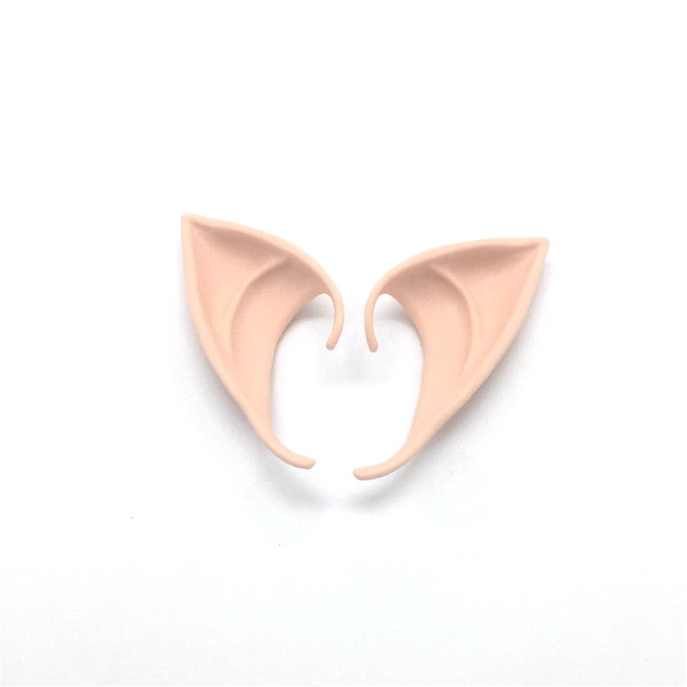 ╭┄Dear、Angel Elf Ears Soft False Ears Halloween Party Cosplay Accessories