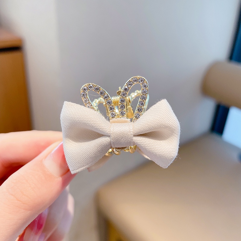 Kẹp Tóc Nơ Kiểu Công Chúa Dễ Thương Xinh Xắn Dành Cho Bé Gái