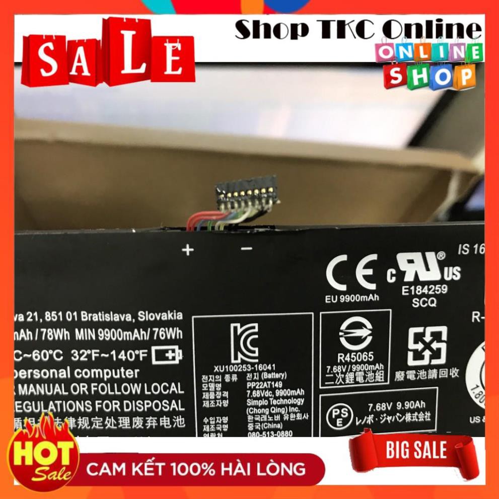 ⚡ Pin Lenovo (Original)78Wh Yoga 910 910-13IKB 5B10L22508 L15M4P23 Battery