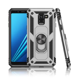 Ốp điện thoại PC cứng có giá đỡ sang trọng cho SAMSUNG GALAXY A8 / A8 PLUS 2018