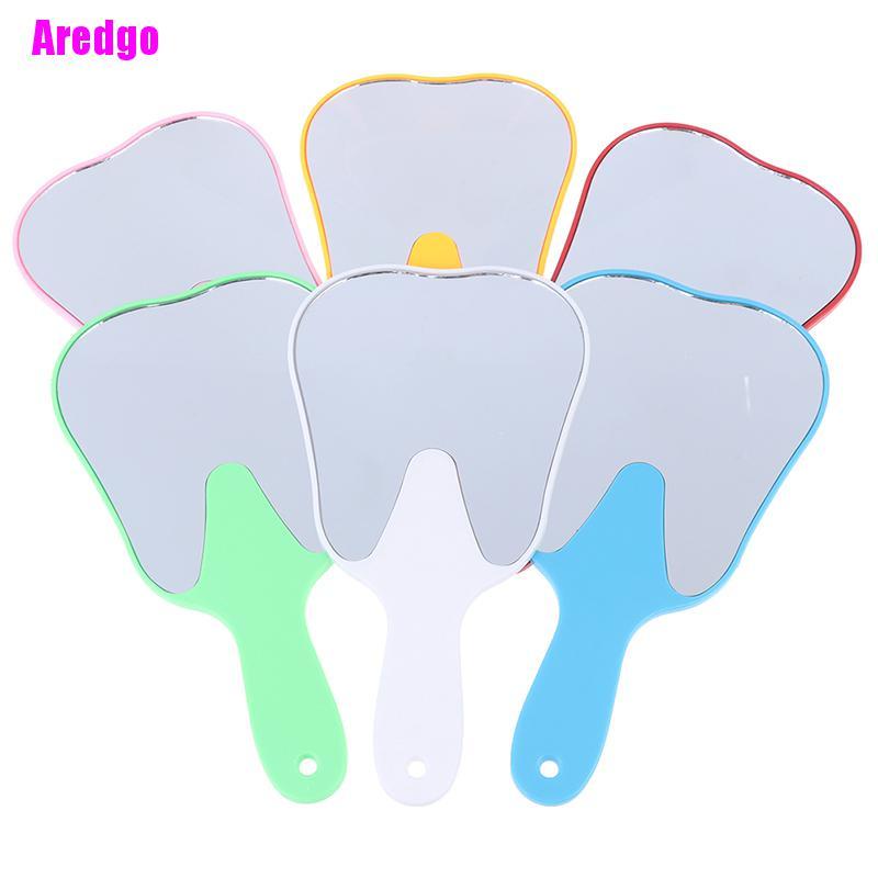 [Hàng mới về] Gương soi răng cầm tay hình chiếc răng làm từ nhựa