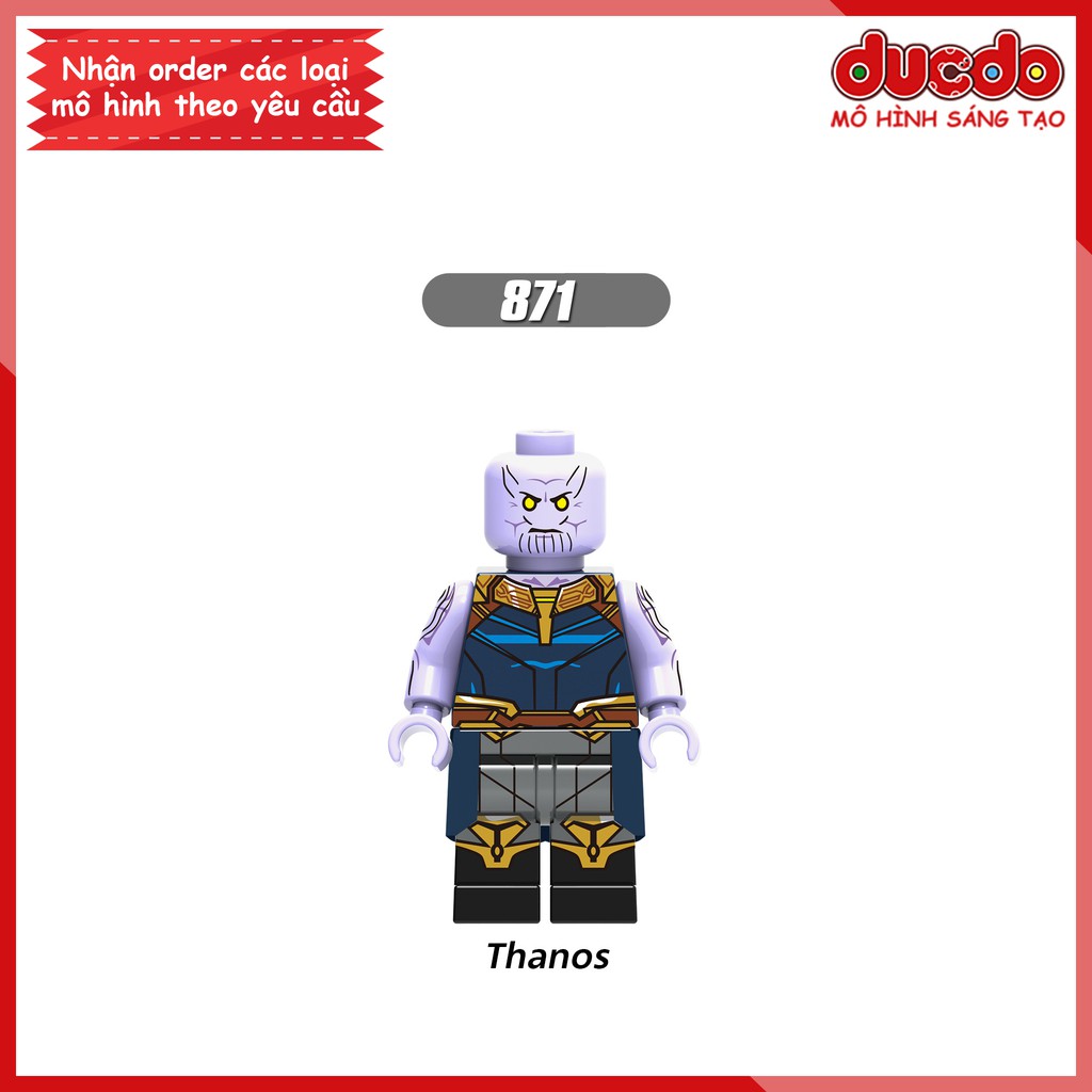 Minifigures các nhân vật Infinity War tuyệt đẹp - Đồ chơi Lắp ghép Xếp hình Mini Iron Man Mô hình XINH 0193