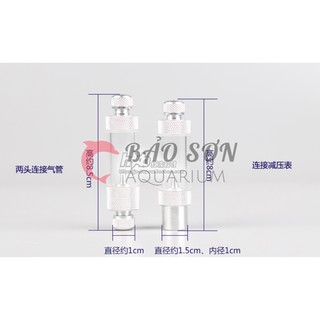 Đếm giọt CO2 Mufan đầu đơn và đầu đôi