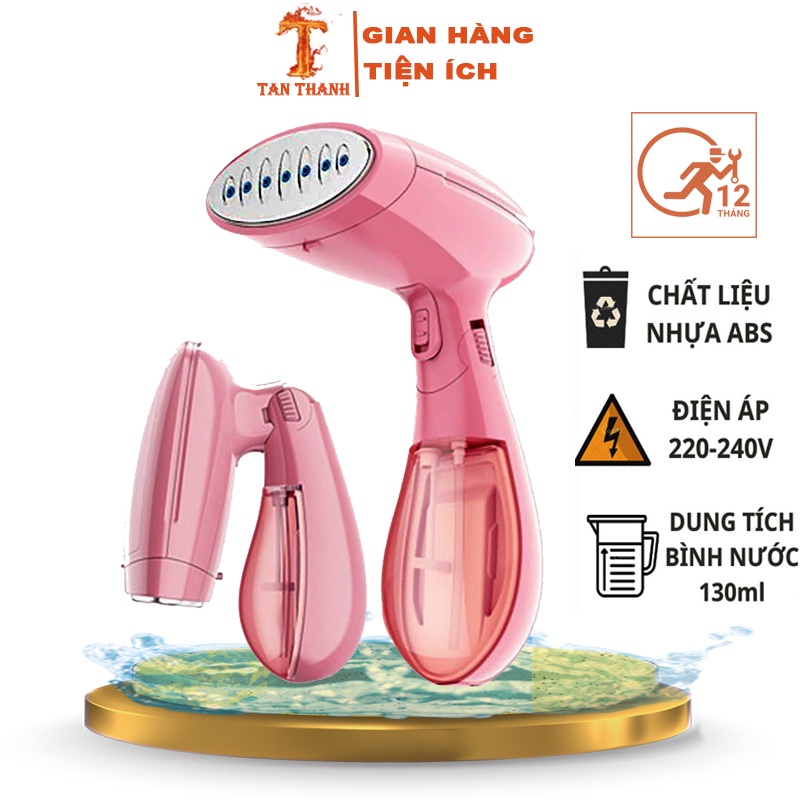 [BH 6THÁNG] BÀN LÀ HƠI NƯỚC -CẦM TAY SOKANY 3060  CÔNG SUẤT 1500W, BÀN ỦI HƠI NƯỚC SONAKY MẪU MỚI 2020