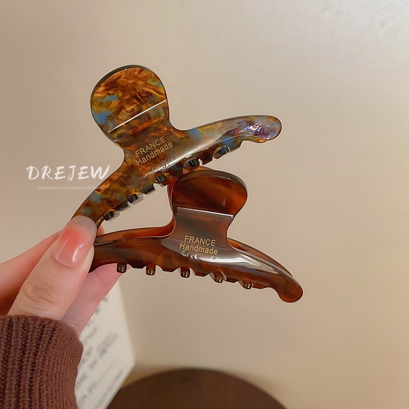 DREJEW Kẹp tóc hình học thời trang dễ phối đồ