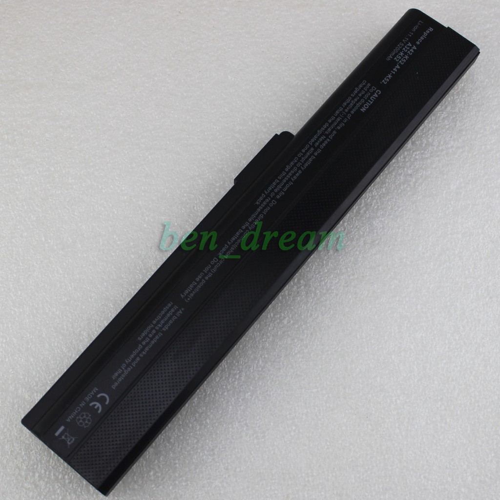 Pin Laptop Asus K52 K42 K62 A42 A52 A62 X42 X52 (Battery Asus K52) chính hãng nhập khẩu