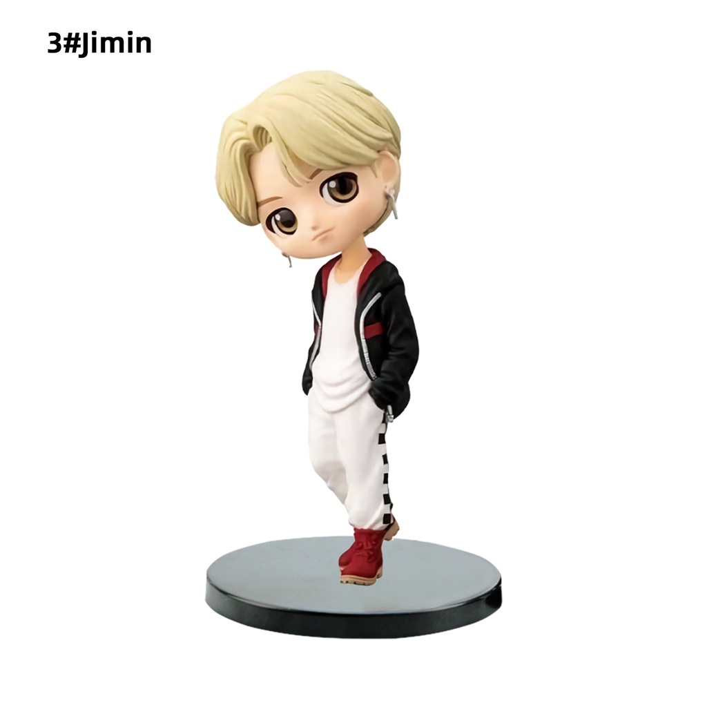 Tượng thành viên BTS JUNGKOOK/JIN/SUGA/J HOPE 15cm xinh xắn