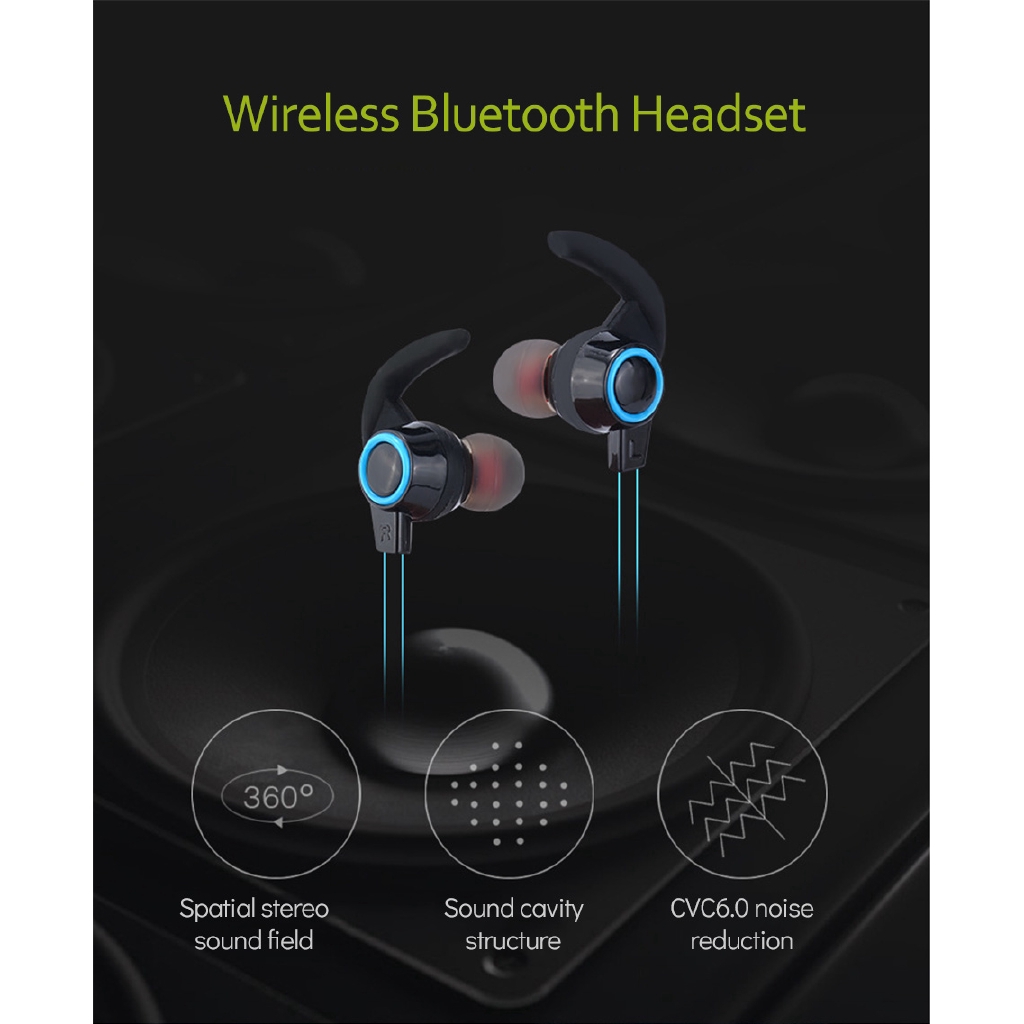 Tai nghe Bluetooth 4.1 AMW-810 hỗ trợ mic tiện dụng