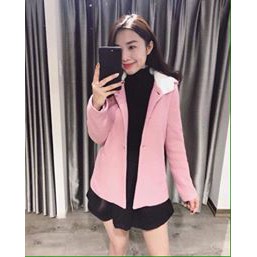 áo dạ mũ lông