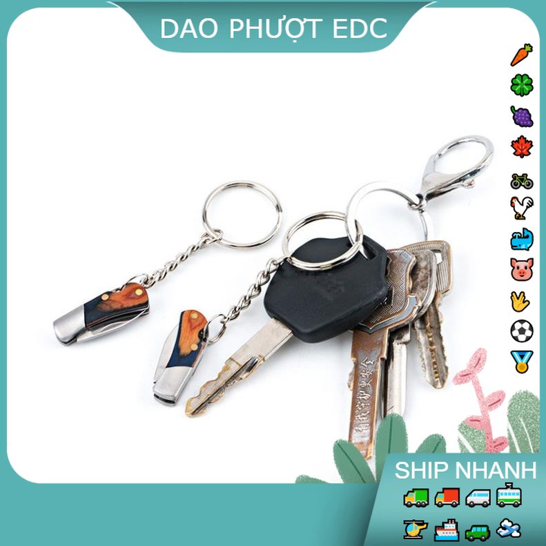 Dao Nhỏ J3 - Treo Chùm Móc Khóa - Rọc Thùng -Cắt Băng Keo