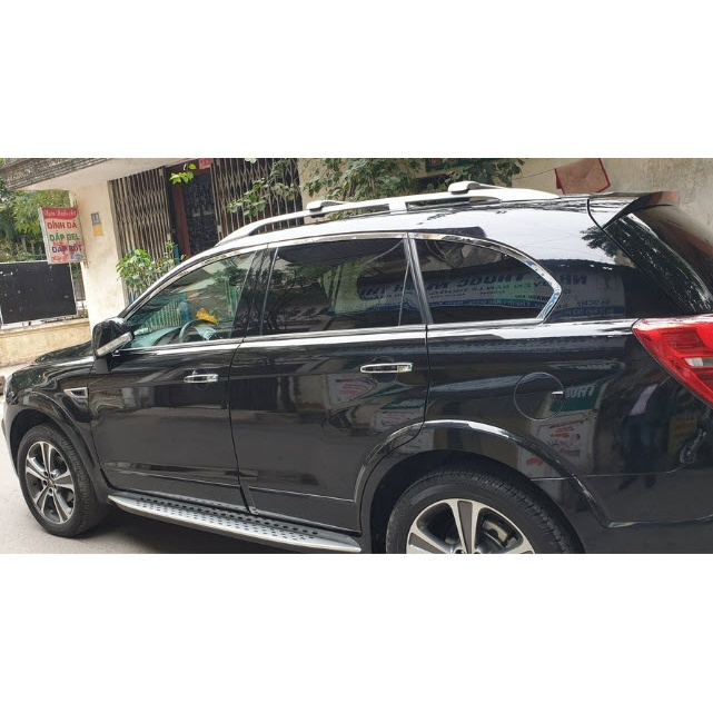 Nẹp viền inox cong kính theo xe Chevrolet Captiva 2007- 2008 2009 2010 2011 2012 2013 2014 2015 2016 2017 2018 2019