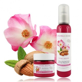 Kem dưỡng da chống lão hóa AROMA ZONE - CRÈME VISAGE ET CORPS JEUNESSE BIO