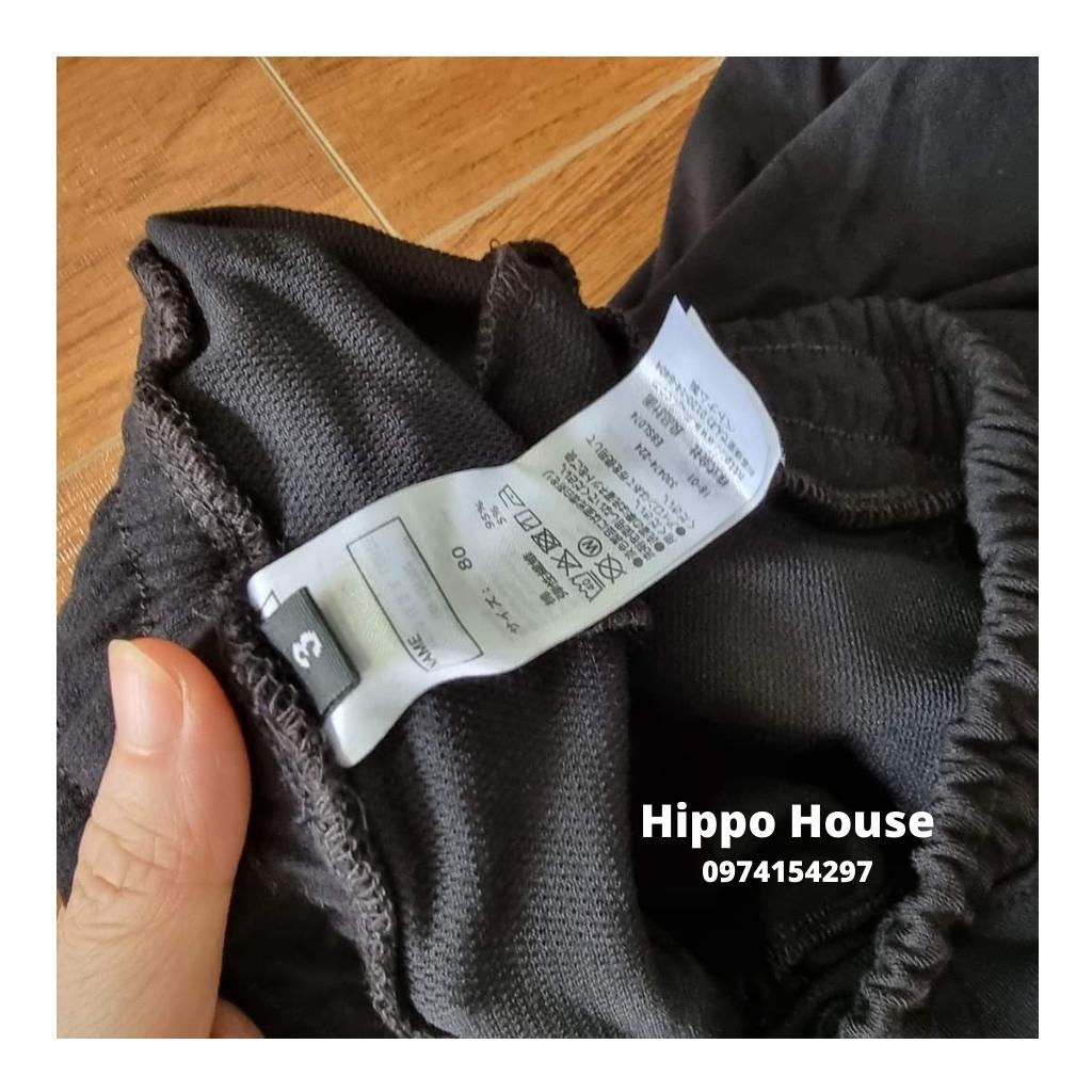 Quần Nỉ Bông Nỉ Da Cá Bé Trai Bé Gái Hippo House Size 110 đến 150