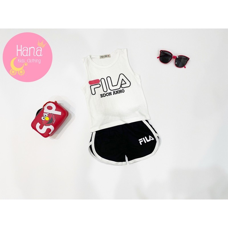 Set bộ thể thao cotton giấy Fila