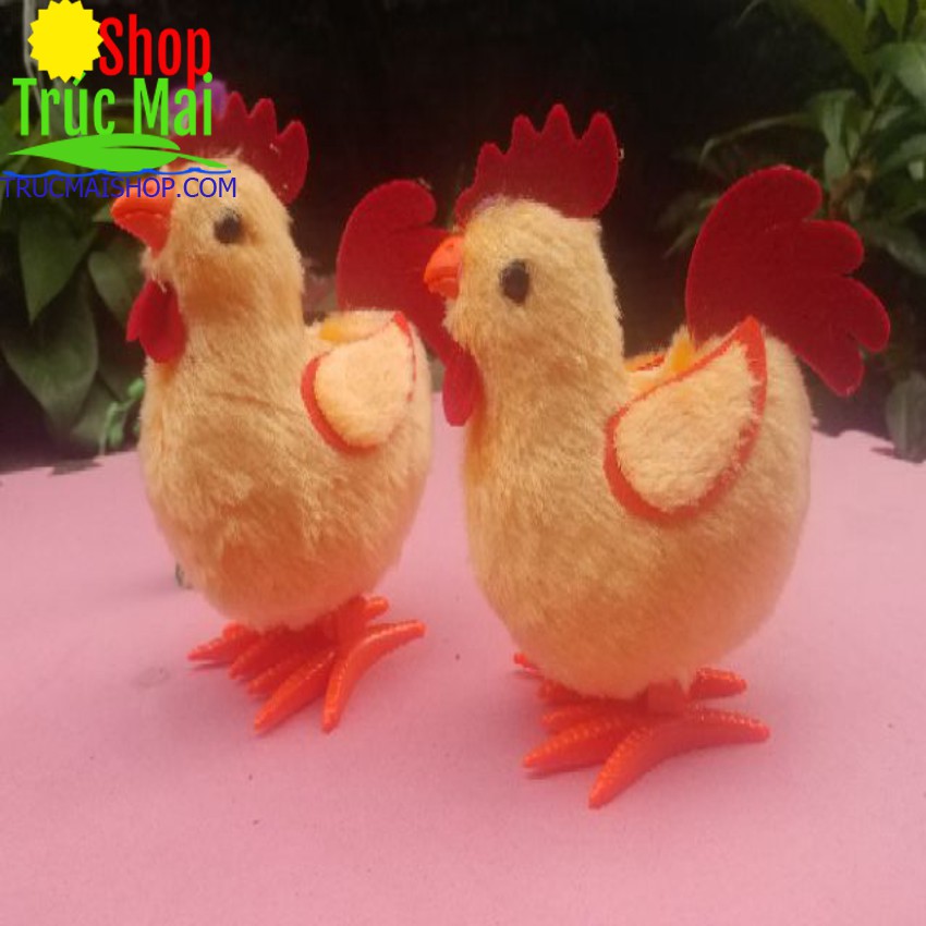 Đồ chơi gà vặn cót cho bé cỡ to