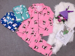 Combo bộ pijama hình cao cấp
