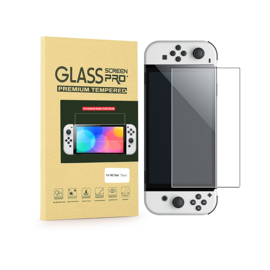 Miếng Dán Màn Hình Cường Lực Cho Máy Game Nintendo Switch OLED