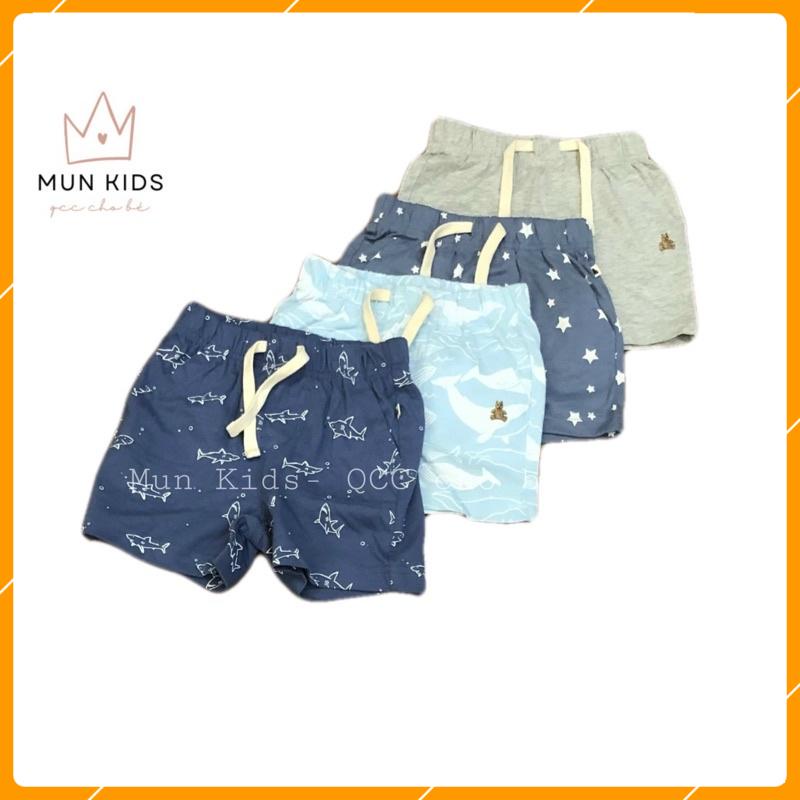 Set 3 chiếc quần đùi Baby Gap cotton BT nhí, quần sooc hàng Cambodia xuất dư xịn cho bé trai- nhiều màu sz 3m-2y