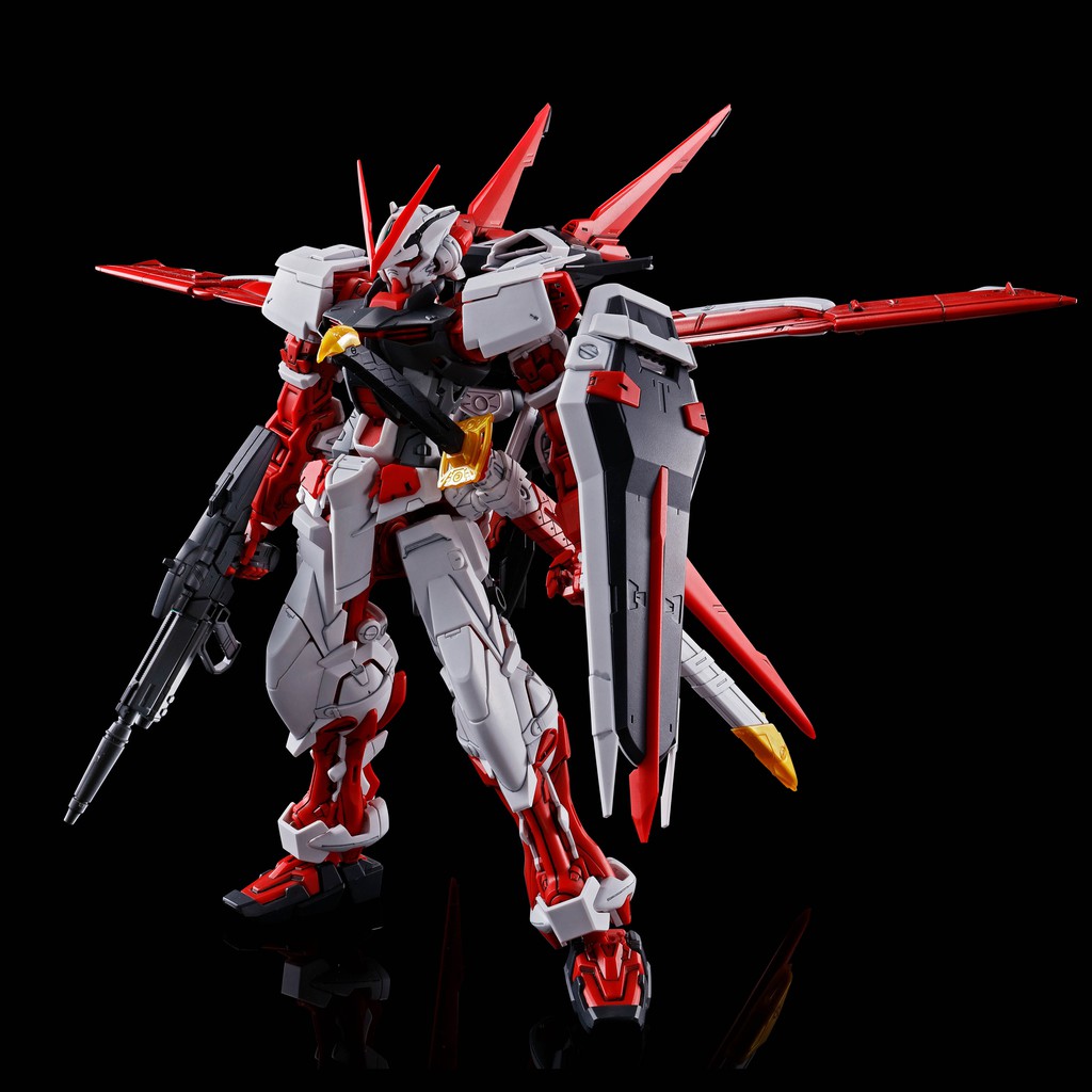 Mô Hình Lắp Ráp Gundam MG Astray Red Frame Flight Unit + BuCUE Scouting Head