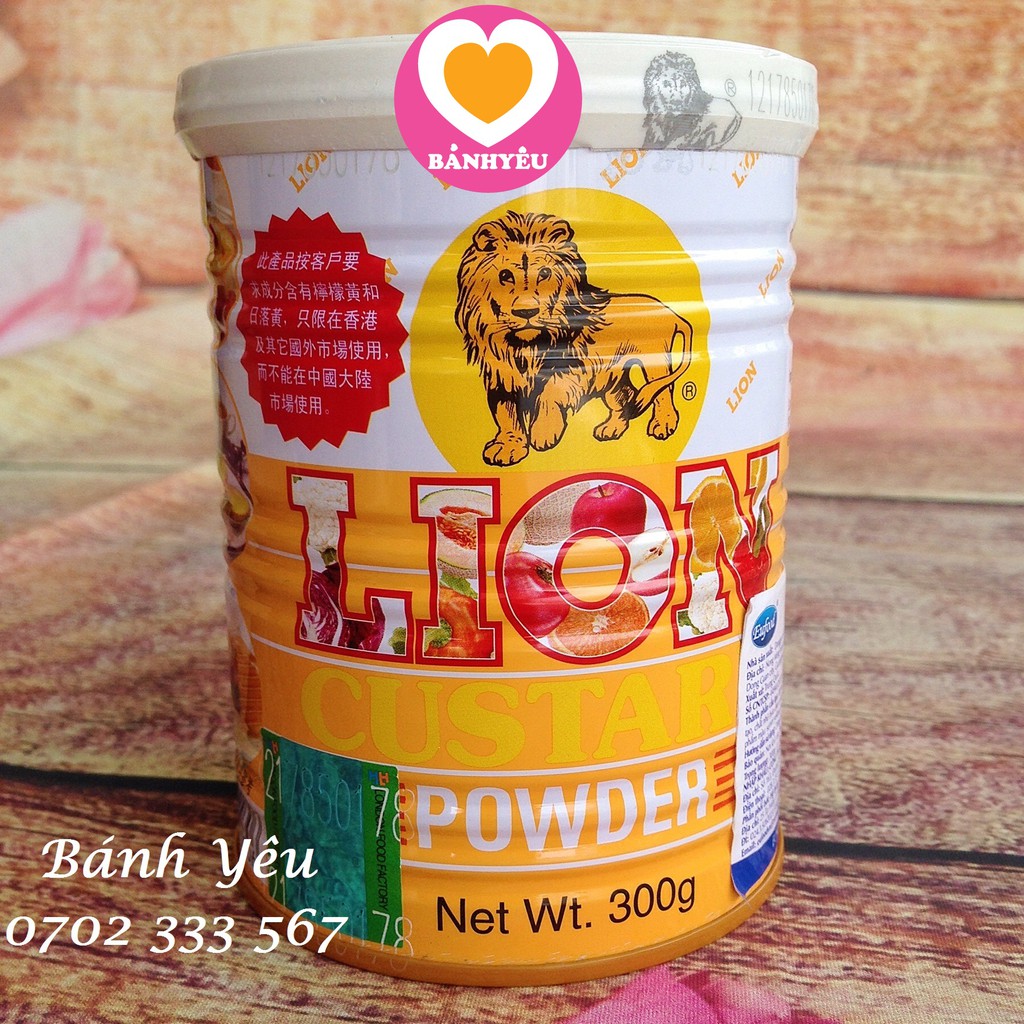 Bột sư tử Lion 300g / Bột trứng sữa siêu thơm ngon