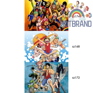 Bộ Tranh Đính Đá 5d Tự Làm Hình One Piece Độc Đáo