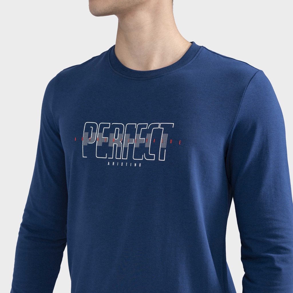 Áo T-shirt dài tay nam Aristino - ALT004W2