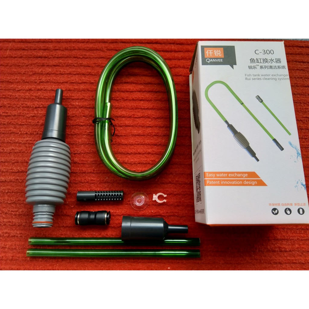 Bộ thay nước bể cá QANVEE.