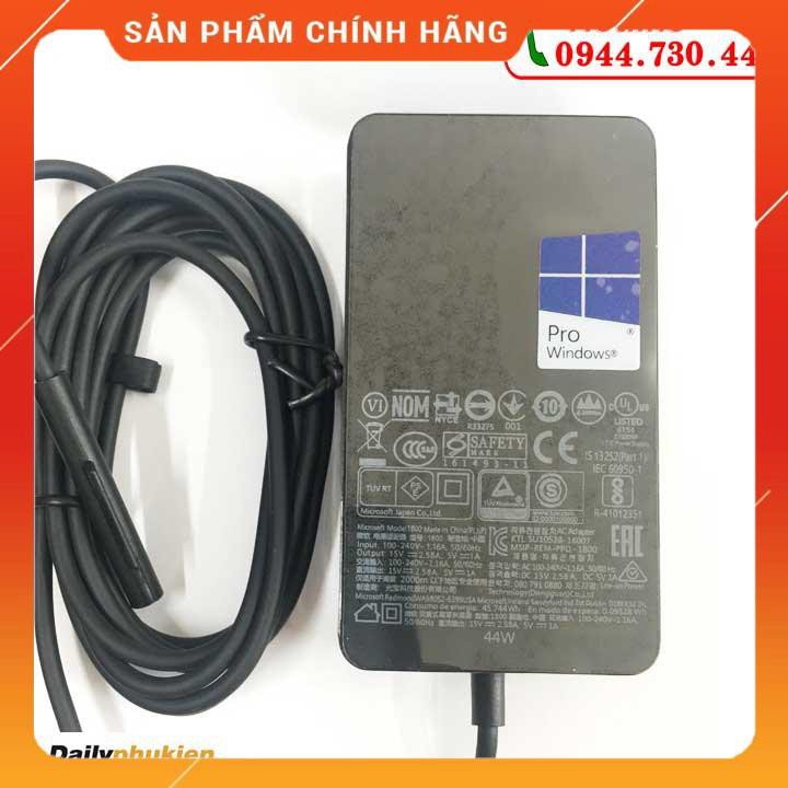 Sạc Microsoft Surface Pro 15v 2.58a 44W dailyphukien