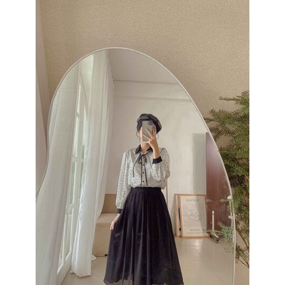 Chân váy voan xếp ly CCHAT | BigBuy360 - bigbuy360.vn